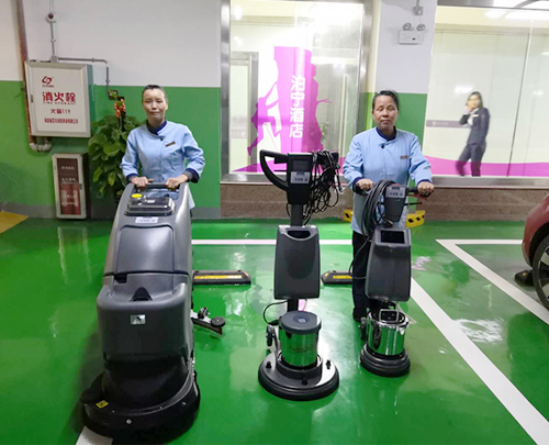 南寧泊寧酒店訂購洗地機應用衛生保潔